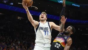 Luka Doncic und die Mavs haben in Spiel 1 in Phoenix eine Pleite kassiert.