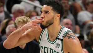 Jayson Tatum erzielte in Spiel 6 gegen die Bucks 46 Punkte.