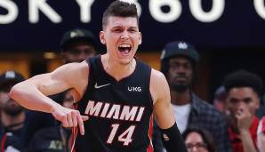 Tyler Herro erhält den Award als bester Sixth Man der Saison 2021/22.