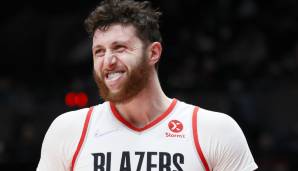 Platz 2: JUSUF NURKIC | Team: Portland Trail Blazers | Alter: 28 | Status: Unrestricted Free Agent | Gehalt 21/22: 12,0 Mio. | Stats 21/22: 15,0 Punkte, 11,1 Rebounds und 2,8 Assists bei 53,5 Prozent FG in 28,2 Minuten (56 Spiele)