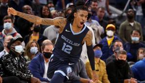 JA MORANT (22, Point Guard) verlängert bei den Memphis Grizzlies vorzeitig - Vertrag: 5 Jahre, 193 Mio. Dollar