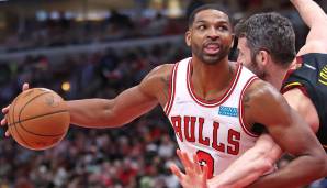 Platz 14: TRISTAN THOMPSON | Team: Chicago Bulls | Alter: 31 | Status: Unrestricted Free Agent | Gehalt: 1,0 Mio. | Stats 21/22: 5,7 Punkte und 4,7 Rebounds bei 56,5 Prozent FG in 16,3 Minuten (23 Spiele für Bulls)