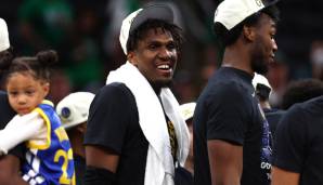 Platz 5: KEVON LOONEY | Team: Golden State Warriors | Alter: 26 | Status: Unrestricted Free Agent | Gehalt 21/22: 5,2 Mio. | Stats 21/22: 6,0 Punkte und 7,3 Rebounds bei 57,1 Prozent FG in 21,1 Minuten (82 Spiele)