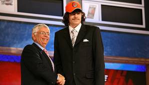 Adam Morrison geht im Draft 2006 als 3. Pick zu den Charlotte Hornets.