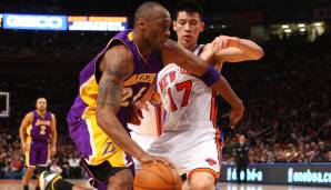 "Linsanity? Wovon redet ihr?" Kobe Bryant sollte es am eigenen Leib erfahren.