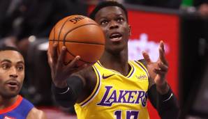 Dennis Schröder machte 2020/21 61 Spiele für die Lakers.