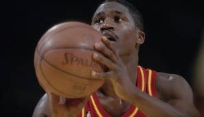 Dominique Wilkins erzielte über 23.000 Punkte für die Atlanta Hawks.