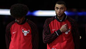 Die Bulls um Zach LaVine (r.) und Lonzo Ball wollen wieder die Playoff-Plätze angreifen - doch wann kommt Ball zurück?