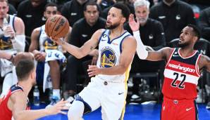 Stephen Curry präsentierte sich in Japan mit 17 Punkten in 17 Minuten in ordentlicher Frühform.