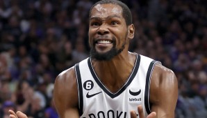 Kevin Durant ging mit den Brooklyn Nets in Sacramento unter.