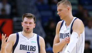 Kristaps Porzingis spielte drei Jahre für die Dallas Mavericks.