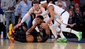 Donovan Mitchell erzielte in Spiel 4 nur 11 Punkte.