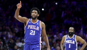 Joel Embiid und James Harden führten die 76ers zum Sieg gegen die Celtics.