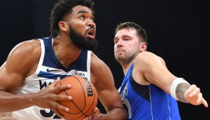 Die Dallas Mavericks spielten zum zweiten Mal innerhalb von drei Tagen gegen die Minnesota Timberwolves.