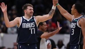 Luka Doncic und die Dallas Mavericks feierten den neunten Saisonsieg.