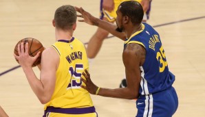 Moritz Wagner duellierte sich in seiner Rookie-Saison mit Kevin Durant.