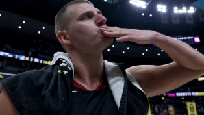 Nikola Jokic erzielte gegen die Timberwolves 40 Punkte.