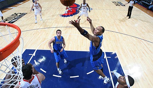 Mavs-Forward Shawn Marion zeigte gegen die Atlanta Hawks eine bärenstarke Leistung