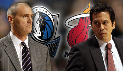 Beide wurden kritisiert, jetzt stehen sie im Finale: Rick Carlisle und Erik Spoelstra