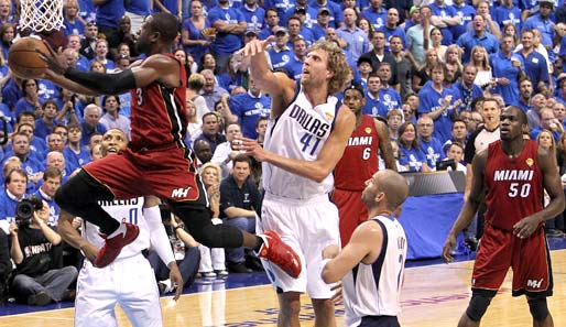 Dirk Nowitzki spielt starke Finals, auf der anderen Seite hat Dallas keine Antwort auf Dwyane Wade