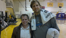 SPOX-Reporter Toby Rochau traf Dirk Nowitzki zum Interview