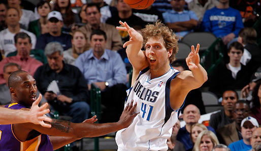 Dirk Nowitzki verlor mit Dallas das Topspiel gegen die Lakers