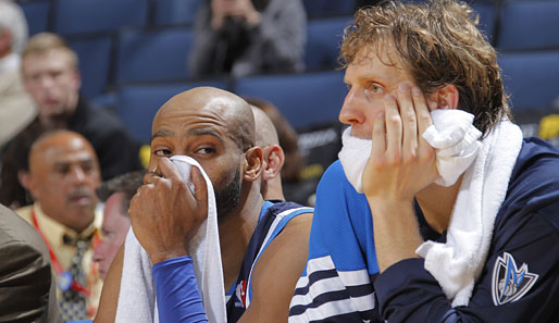 Dirk Nowitzki, Vince Carter und die Mavs haben 8 der letzten 10 Spiele verloren