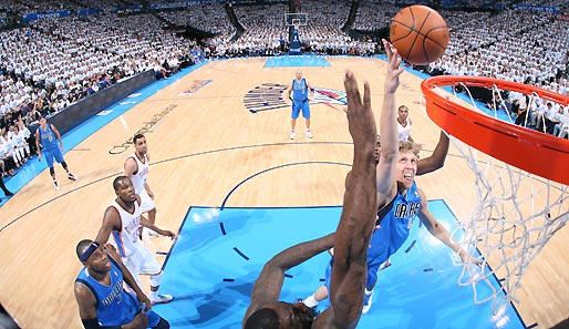 Dirk Nowitzki und die Mavericks liegen in der Serie gegen OKC 0-2 hinten