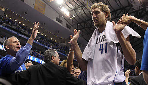 Dirk Nowitzki könnte mit Dallas zum ersten Mal seit 13 Jahren die Playoffs verpassen