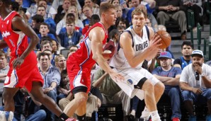 Blake Griffin und Dirk Nowitzki lieferten sich ein heißes Power-Forward-Duell