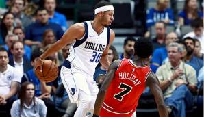 Seth Curry im Spiel gegen die Chicago Bulls