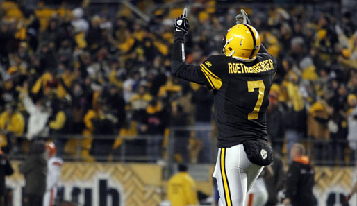 Ben Roethlisberger steht in dieser Saison bei 21 Touchdown-Pässen und 11 Interceptions