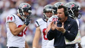 Gary Kubiak wurde die Niederlagenserie seines Teams zum Verhängnis