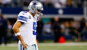 Saisonaus: Tony Romo fällt wegen eines Bandscheibenvorfalls für den Rest der Saison aus