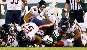 Die Bears setzten sich im Monday Night Game gegen die Jets durch