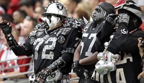 Die Fans der Raiders haben eher selten was zu lachen