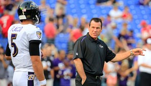 In der vergangenen Saison war Gary Kubiak OC bei den Baltimore Ravens