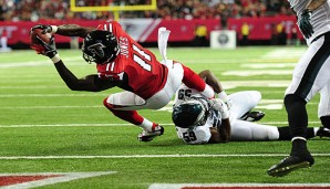 Philadelphia bekam Julio Jones nie in den Griff, der Receiver ebnete den Weg zum Falcons-Sieg