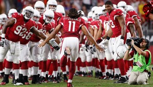 Larry Fitzgerald und die Arizona Cardinals grüßen zur Saisonmitte von der Division-Spitze