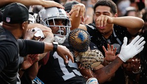 Die Oakland Raiders um Receiver Michael Crabtree könnten endlich in die Playoffs zurückkehren