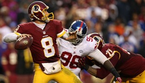 Kirk Cousins und die Redskins schafften gegen die Giants einen Big Point