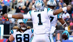 Die Carolina Panthers bleiben auch nach Week 15 das einzige ungeschlagene Team