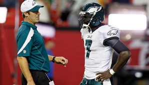 Doug Pederson (l.) arbeitete bereits von 2009 bis 2012 für die Eagles