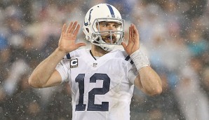 Colts-Quarterback Andrew Luck erlebte eine verletzungsgeplagte Saison