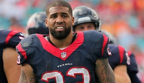 Arian Foster spielte an der University of Tennessee