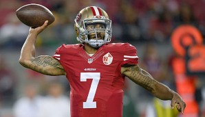 Colin Kaepernick stand bei der Hymne der USA nicht auf