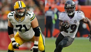 Green Bays Josh Sitton und Justin Forsett waren die beiden Mega-Schocker am Cut-Day