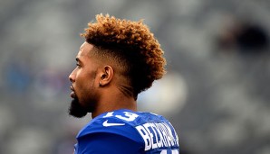 Odell Beckham Jr. steht nach 2 Jahren und 27 Spielen bei 2.755 Receiving-Yards sowie 25 Touchdowns