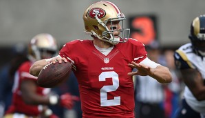 Blaine Gabbert hat das interne Quarterback-Duell in San Francisco für sich entschieden