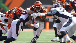 Jeremy Hill (M.) soll wieder ein wichtiger Bestandteil der Bengals-Offense werden